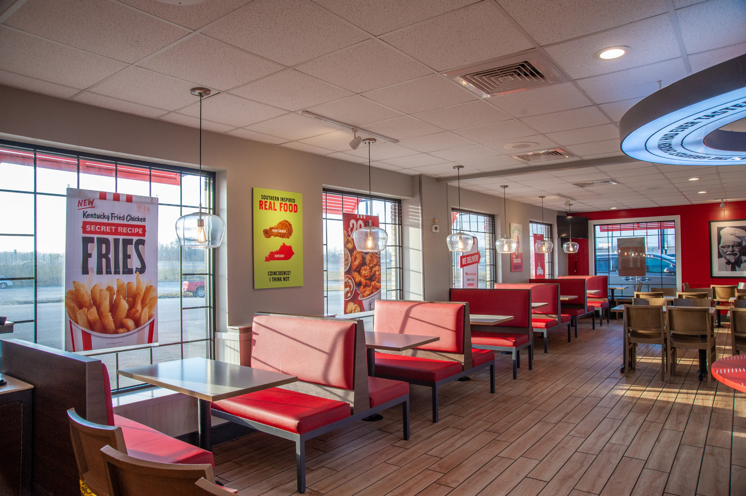 KFC Restaurant Dining Room